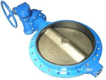 Затвор дисковый поворотный ABRA Ду900 Ру10 BUV-VF826D, межфланцевый, корпус - чугун, диск - чугун, редуктор, EPDM в Твери
