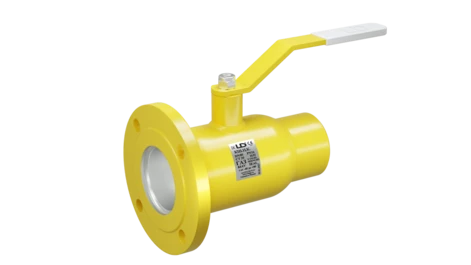 Кран шаровый LD КШЦК Gas 100.016.П/П.02. (фланец/приварка) стальной ст.20 Ду100 Ру16 МПа в Твери